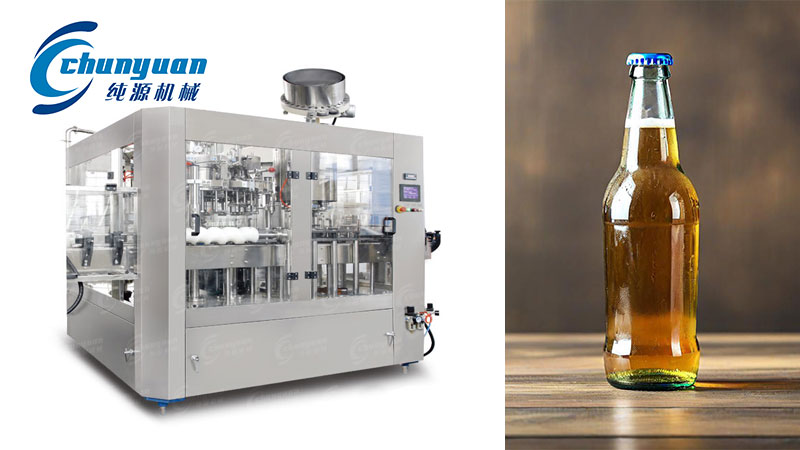 玻璃瓶啤酒灌裝機 玻璃瓶啤酒灌裝機