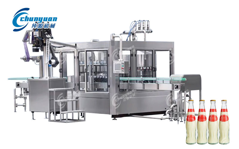 玻璃瓶牛奶灌裝機-2