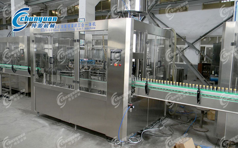 玻璃瓶牛奶灌裝機-3